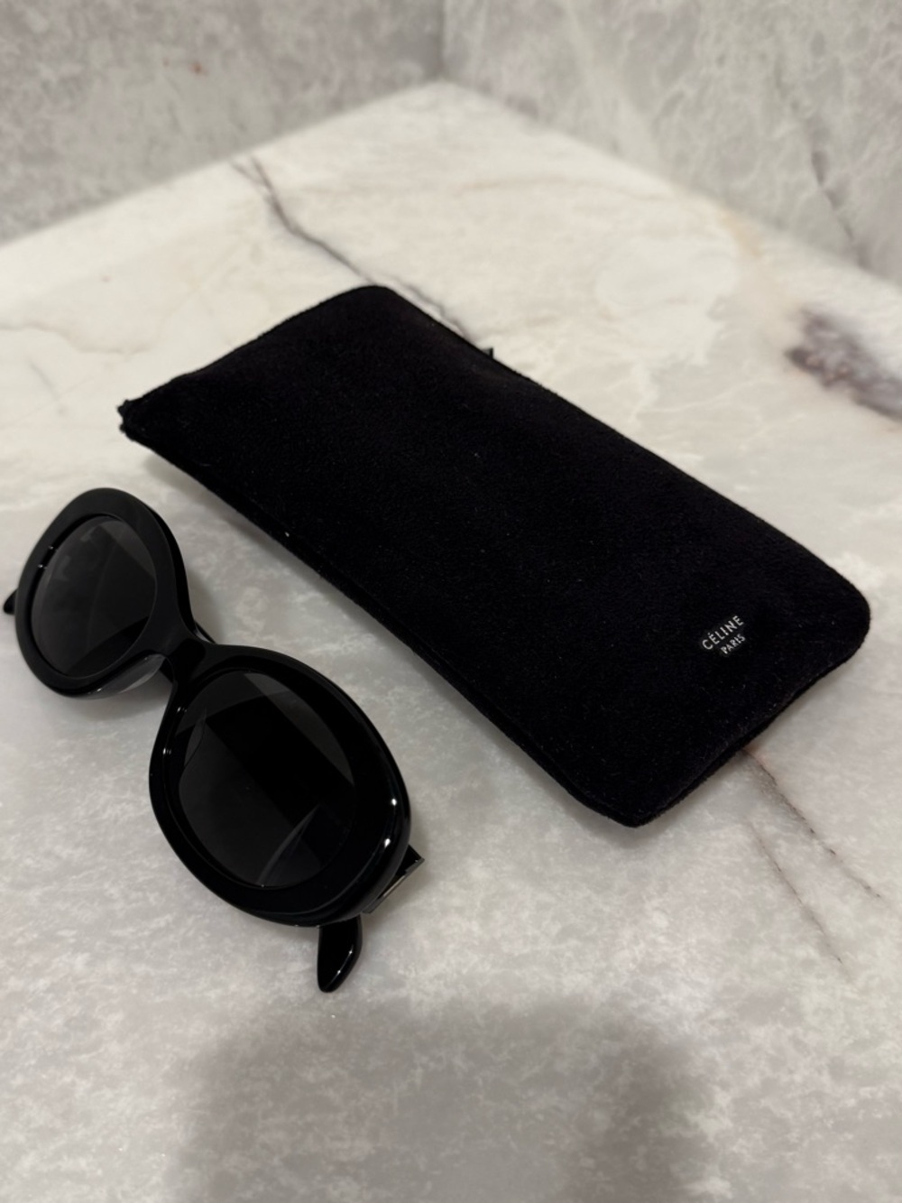 CELINE Triomphe Oval Sunglasses - Picture 2 of 11